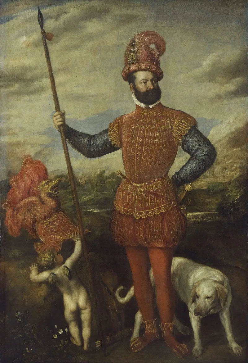 Retrato de un general - Titian