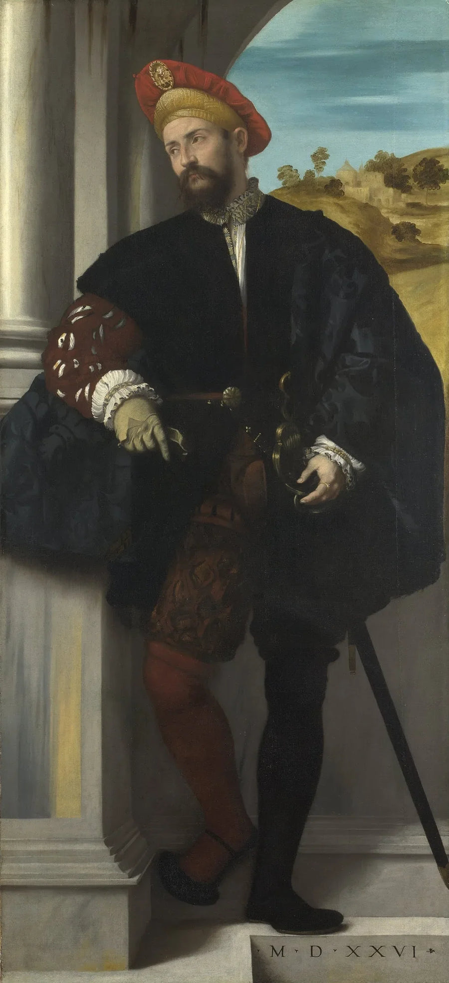 Retrato de un caballero - Alessandro Bonvicino