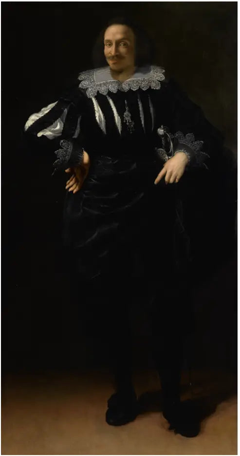 Retrato de un caballero - Artemisia Gentileschi