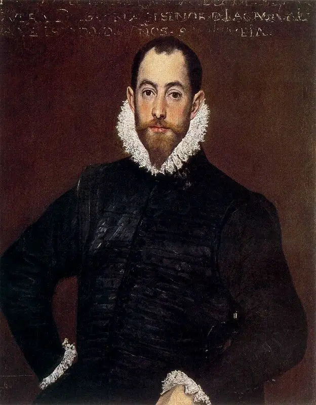Retrato de un caballero de la Casa de Leiva - El Greco