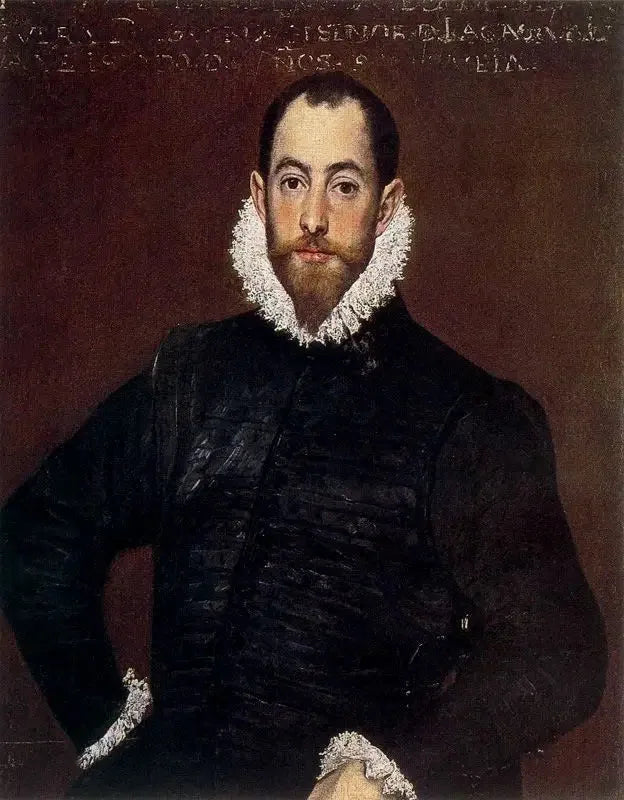 Retrato de un caballero de la Casa de Leiva - El Greco