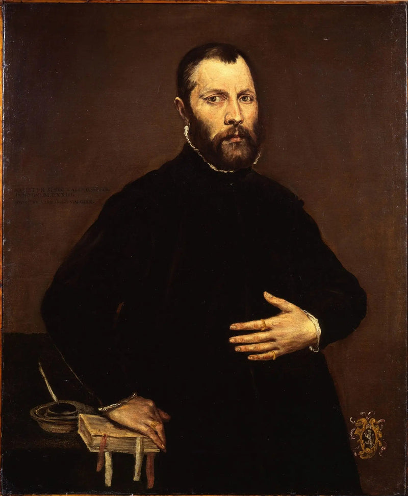 Retrato de un caballero - El Greco