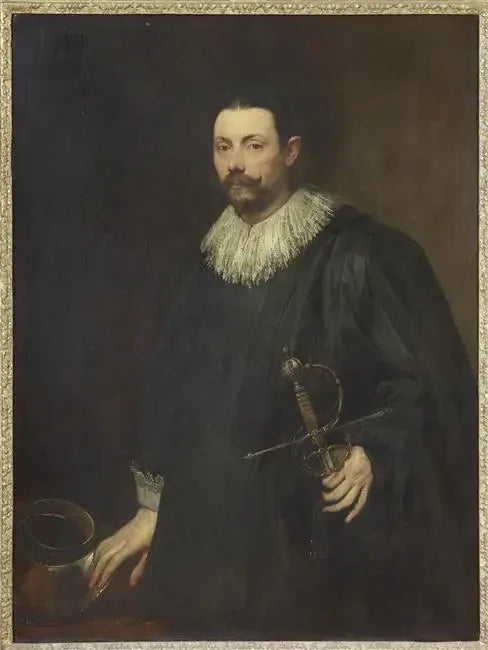Retrato de un caballero genovés - Antoine van Dyck