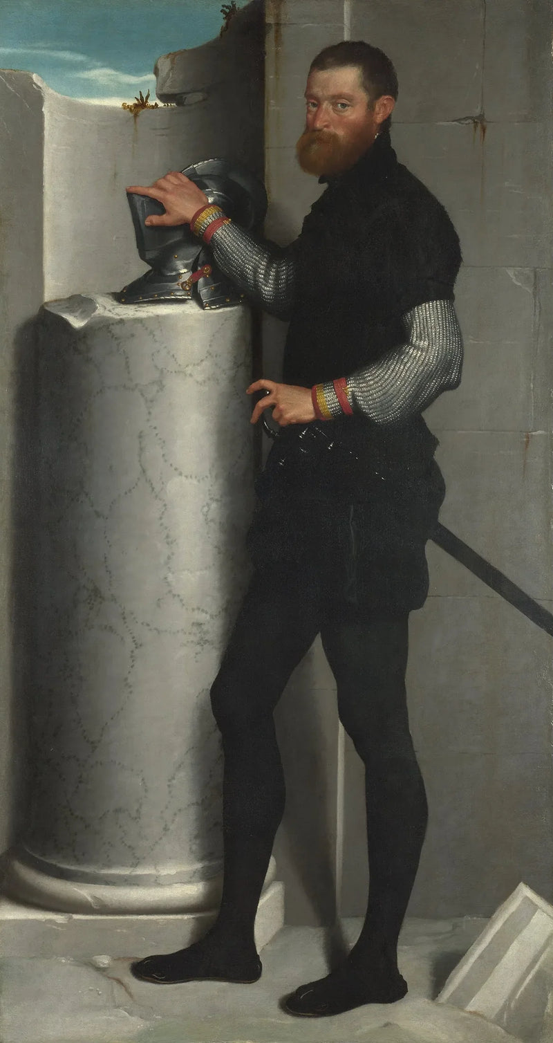 Retrato de un caballero - Giovanni Battista Moroni