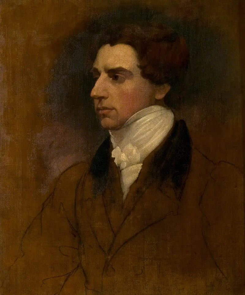 Retrato de un caballero (inacabado) - John Constable