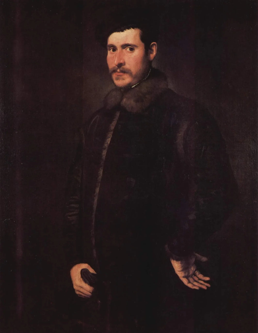 Portrait d'un gentilhomme - Jacopo Tintoretto image 1 copie peinte à la main à l’huile