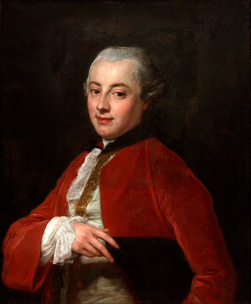 Retrato de un caballero - Pompeo Batoni