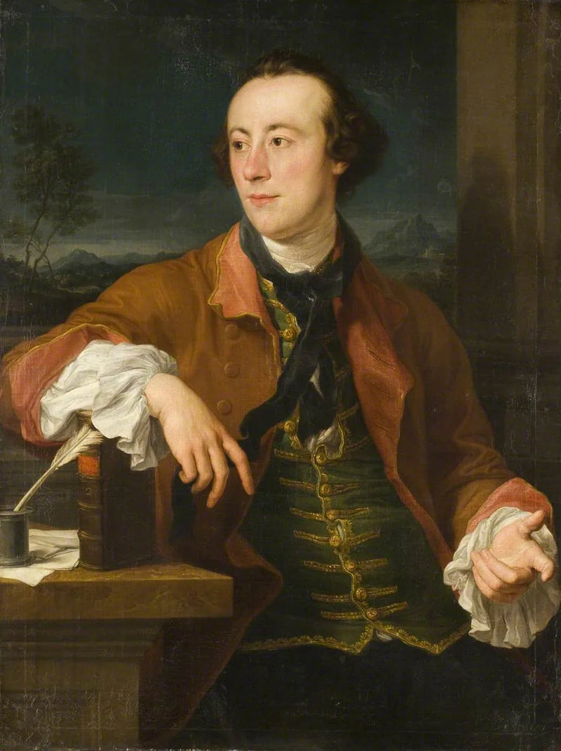 Retrato de un caballero (tradicionalmente identificado como Horatio Walpole, 1723–1809) - Pompeo Batoni