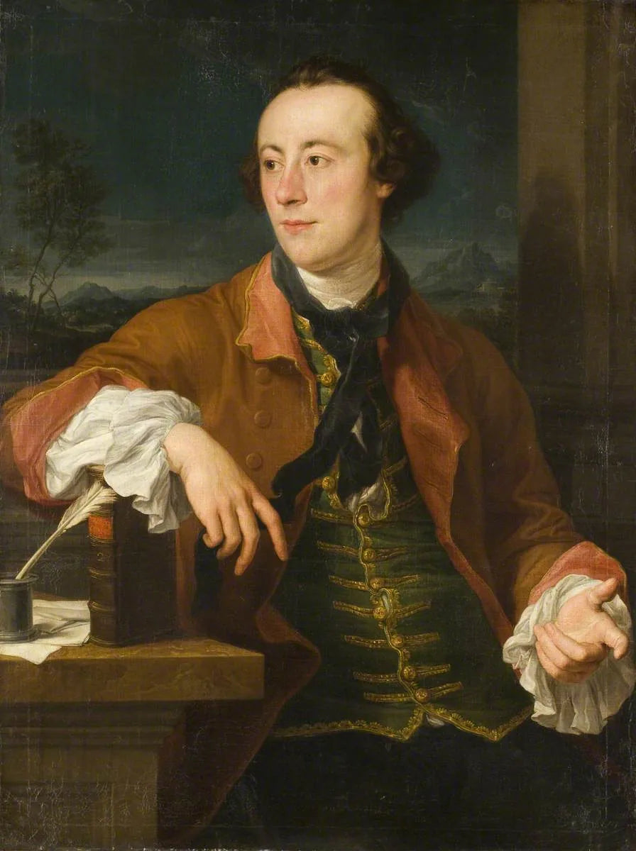 Retrato de un caballero (tradicionalmente identificado como Horatio Walpole, 1723–1809) - Pompeo Batoni