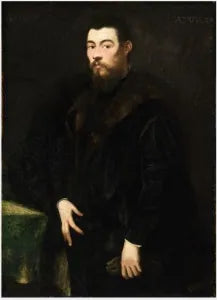 Retrato de un caballero veneciano - Jacopo Tintoretto
