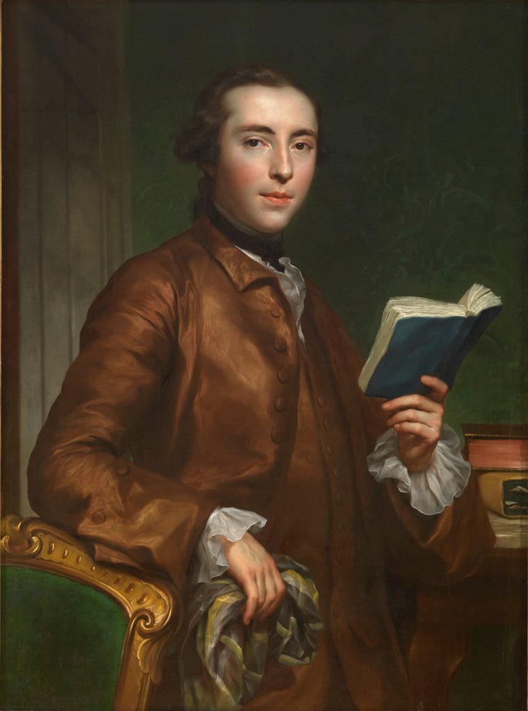 Retrato de un caballero inglés - Anton Raphael Mengs