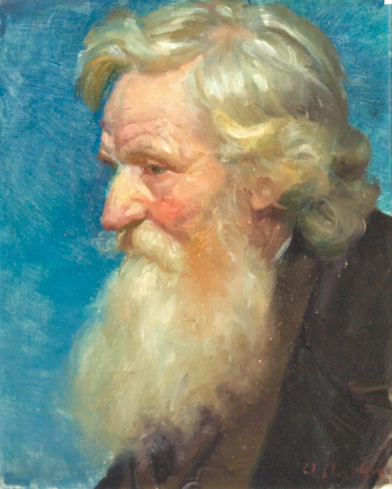 Retrato de un caballero. -Anna Ancher