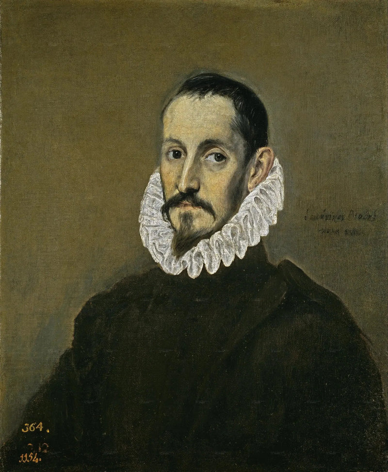 Retrato de un caballero - El Greco