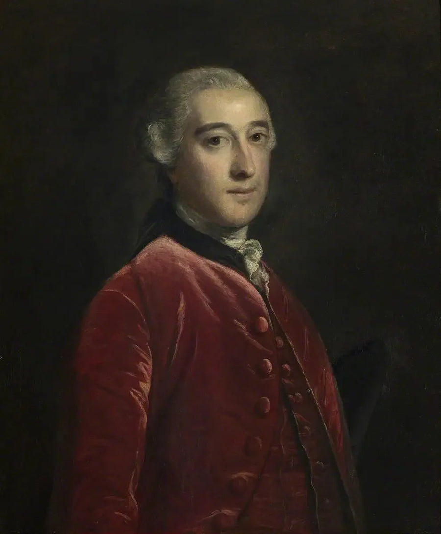 Retrato de un caballero (quizás George Bridges Brudenell) - Joshua Reynolds
