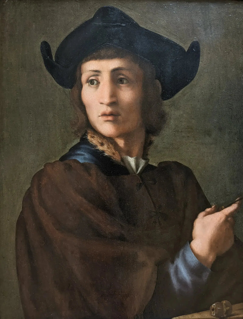 Retrato de un grabador en piedras finas - Pontormo