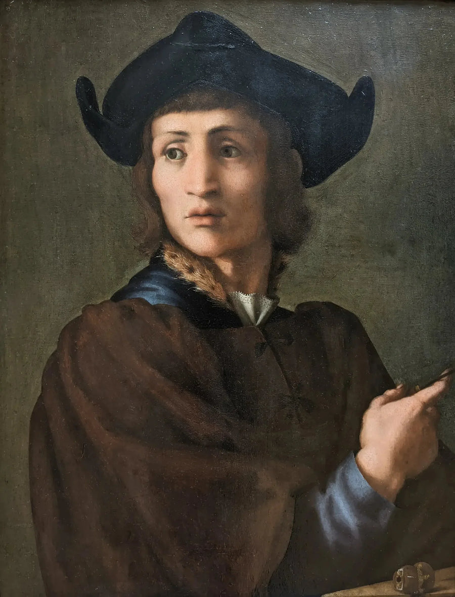 Retrato de un grabador en piedras finas - Pontormo