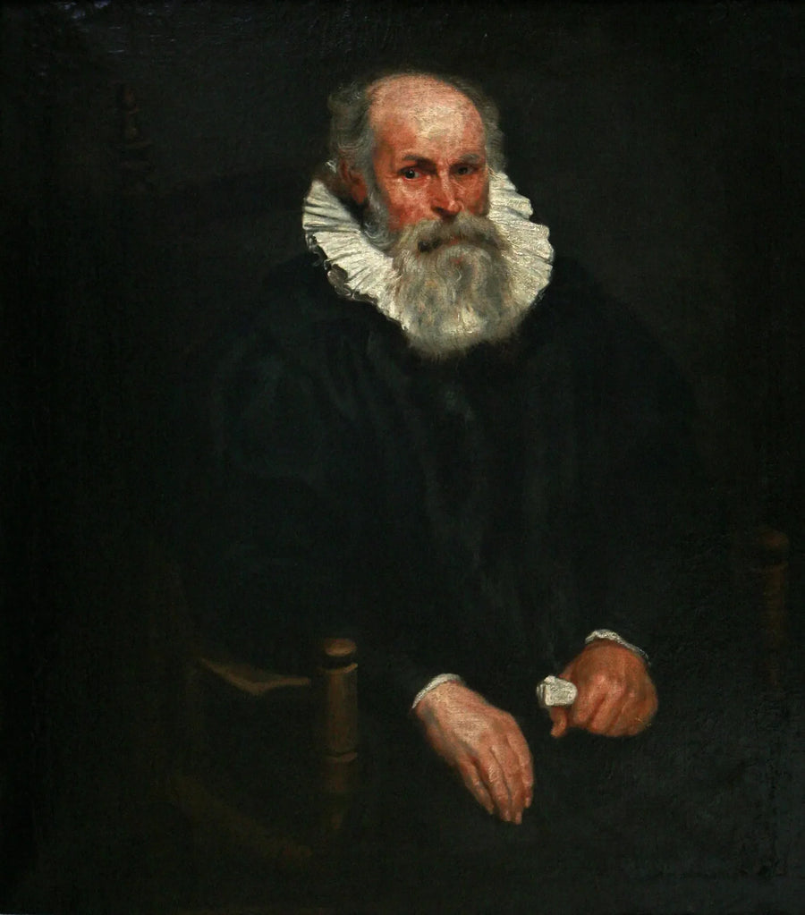 Retrato de un hombre mayor - Antoine van Dyck