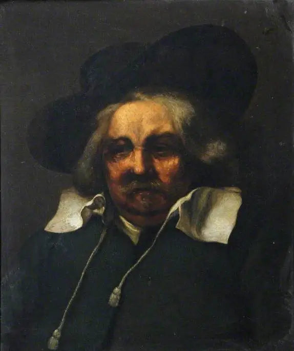Retrato de un hombre anciano (copia de una pintura de 1667) - Rembrandt