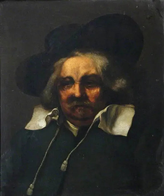 Retrato de un hombre anciano (copia de una pintura de 1667) - Rembrandt