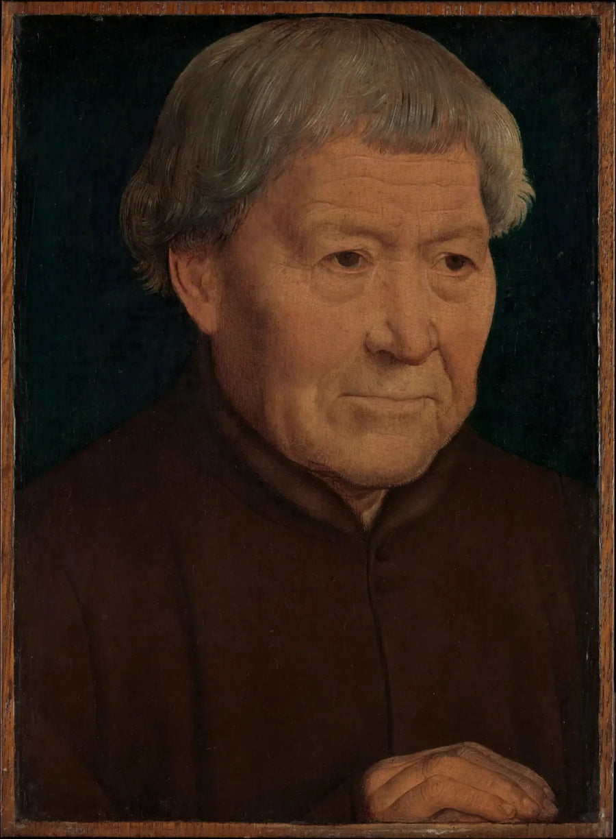 Retrato de un hombre mayor - Hans Memling