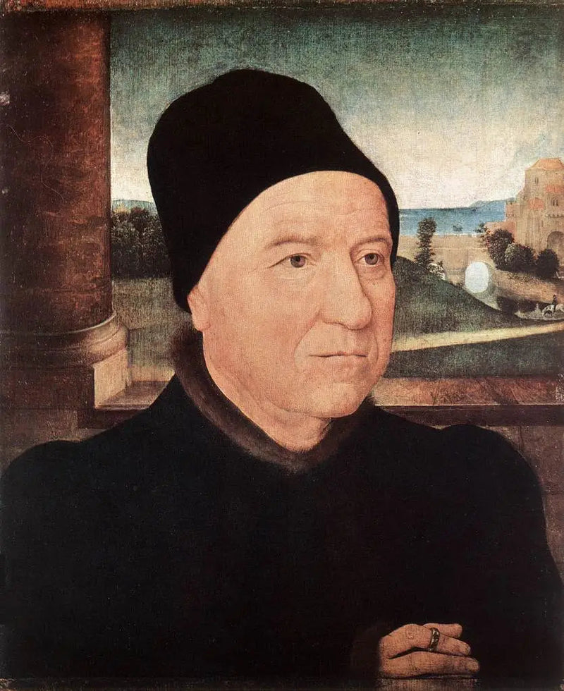 Retrato de un hombre mayor - Hans Memling