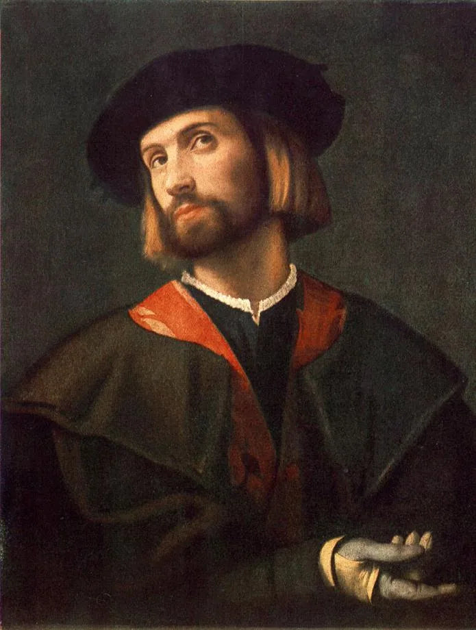 Retrato de un hombre - Alessandro Bonvicino