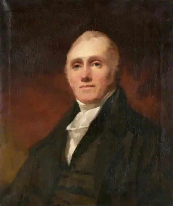 Retrato de un hombre con cuello clerical - Henry Raeburn