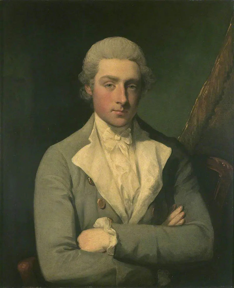 Retrato de un hombre (¿Autorretrato?) - Gilbert Stuart
