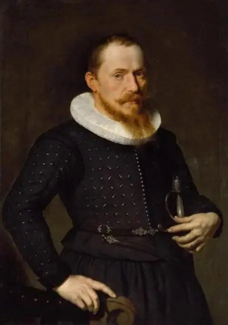 Retrato de un hombre con una espada - Peter Paul Rubens