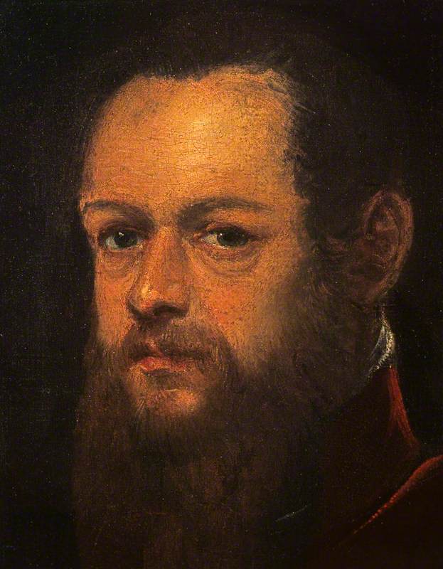Retrato de un hombre barbudo - Jacopo Tintoretto