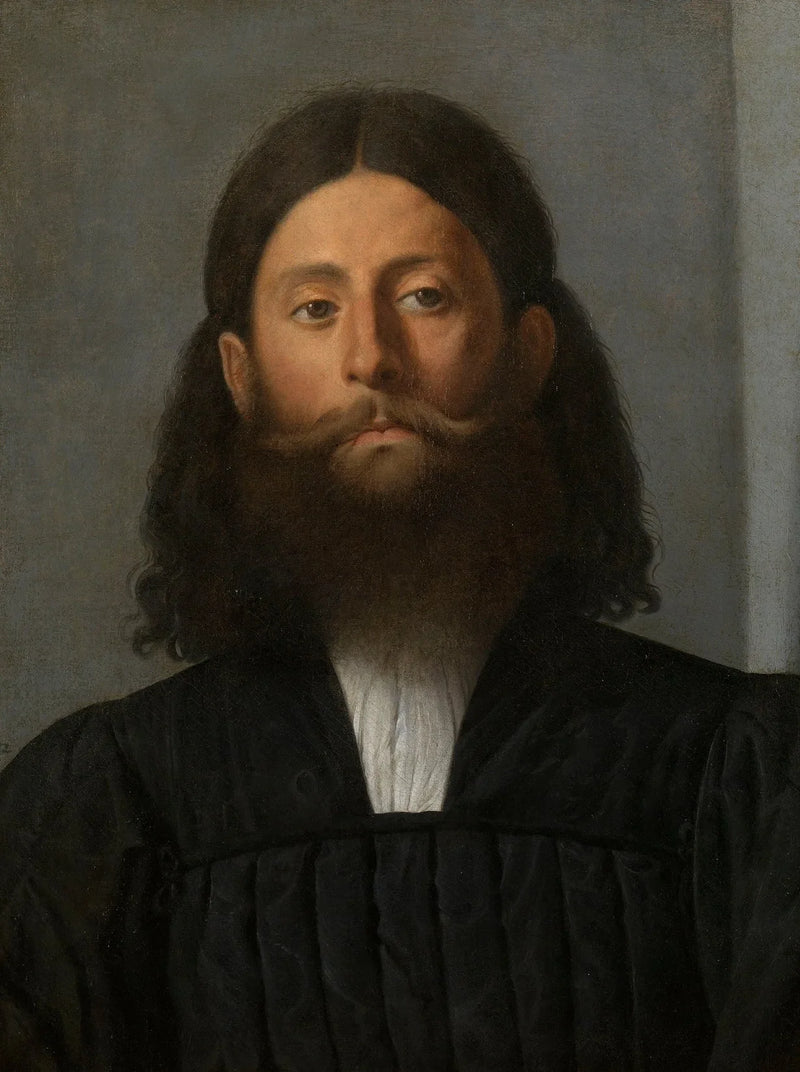Retrato de un hombre barbudo - Lorenzo Lotto