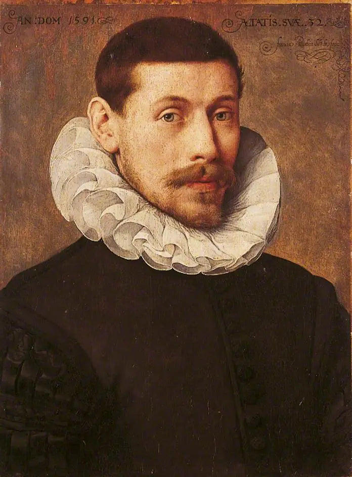 Retrato de un hombre de 32 años - Frans Pourbus el Joven