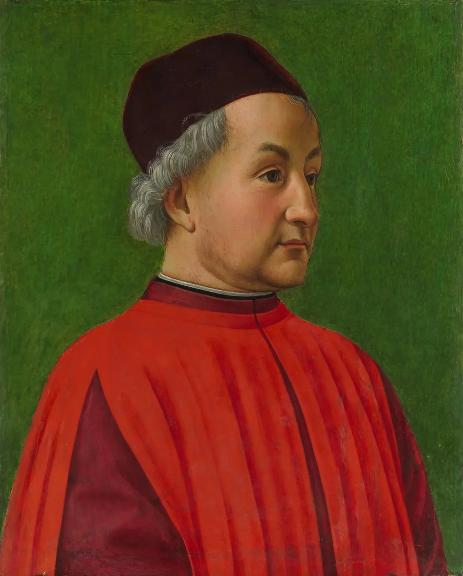 Retrato de un hombre - Domenico Ghirlandaio