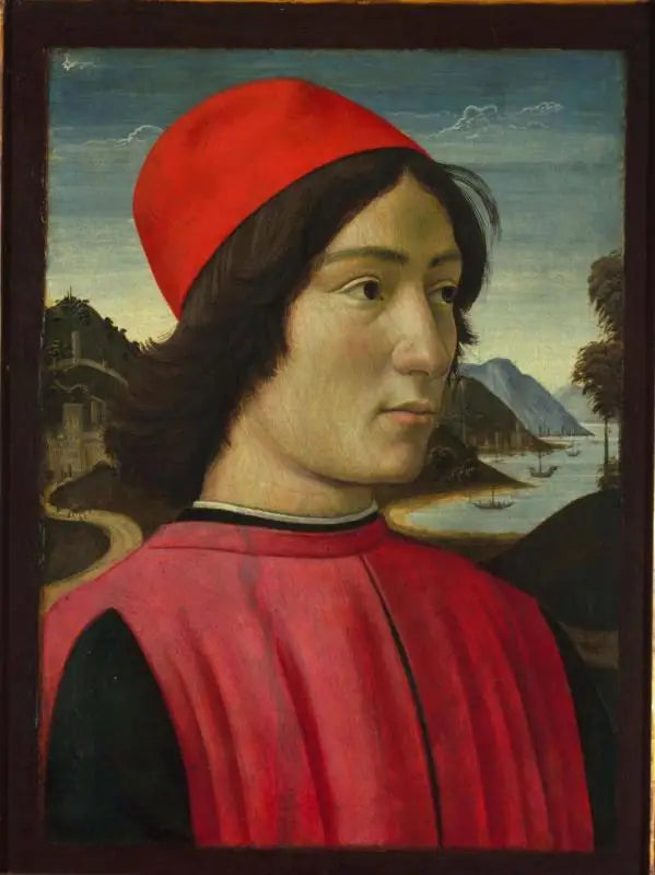 Retrato de un hombre - Domenico Ghirlandaio