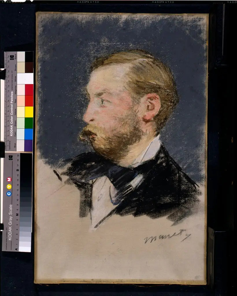 Retrato de un hombre - Édouard Manet