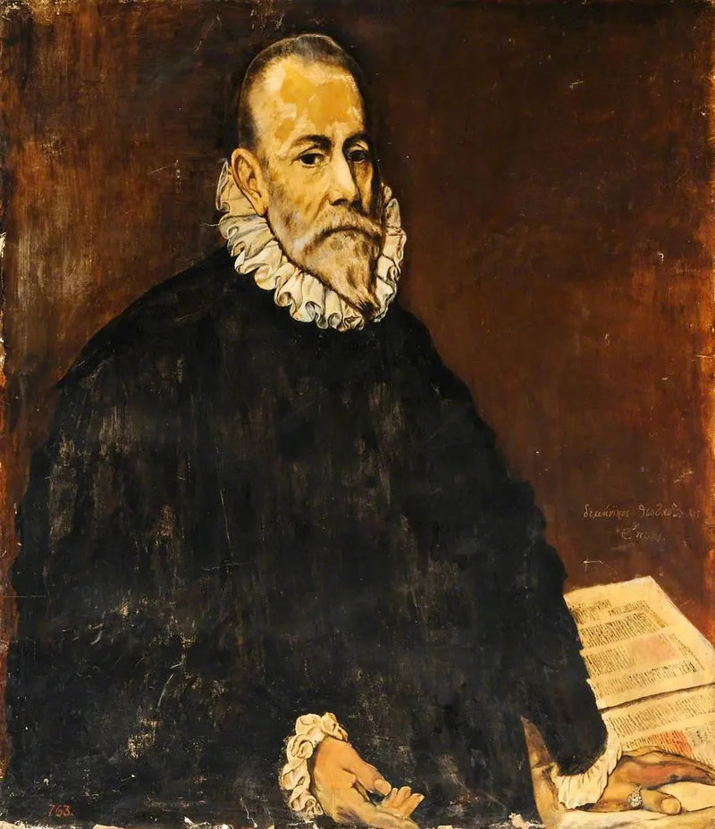 Retrato de un hombre - El Greco