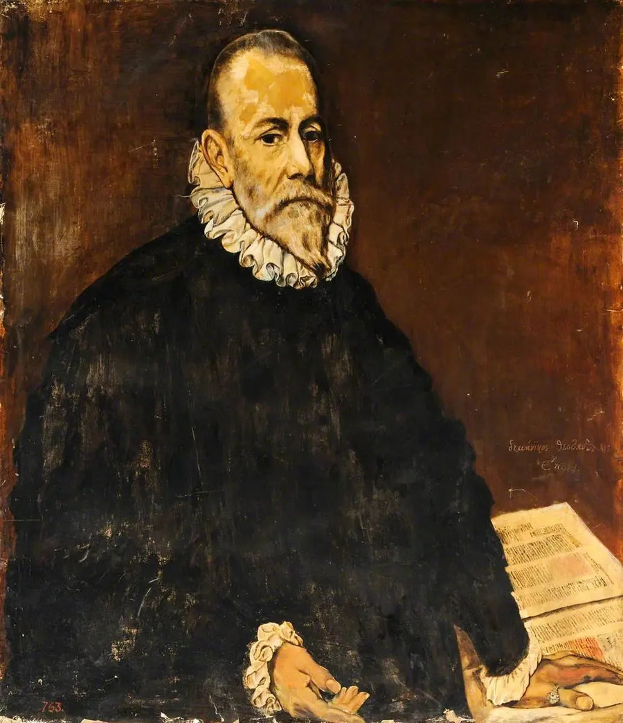 Retrato de un hombre - El Greco