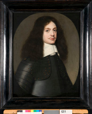 Retrato de un hombre con armadura - Gerrit van Honthorst