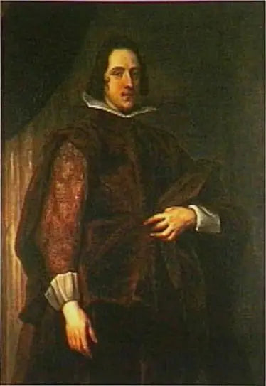 Retrato de un hombre con traje español - Antoine van Dyck