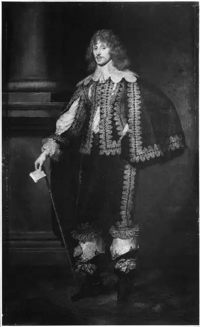 Retrato de un hombre con traje español - Antoine van Dyck