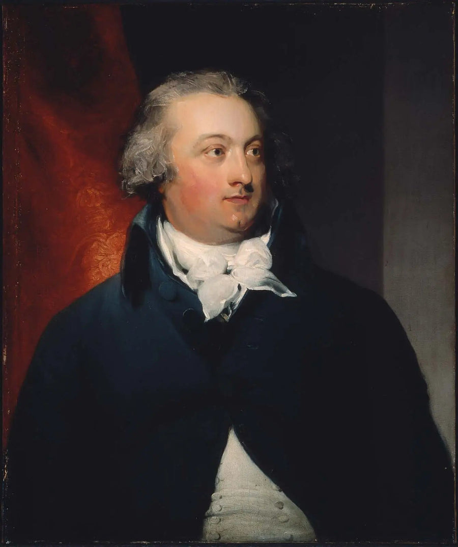 Retrato de un hombre con abrigo azul - Thomas Lawrence