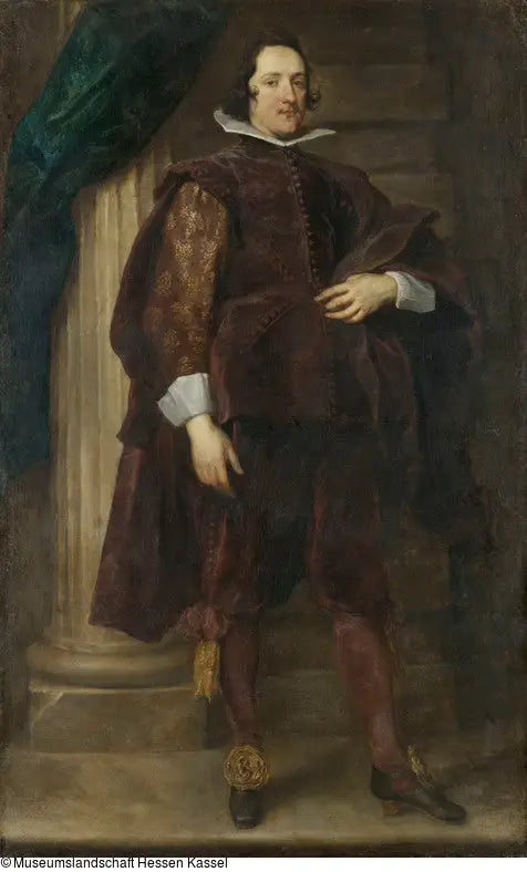 Retrato de un hombre español - Antoine van Dyck