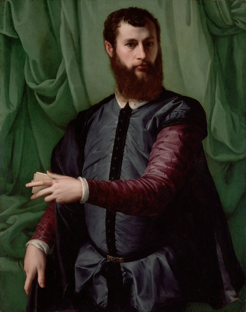 Retrato de un hombre - Francesco Salviati