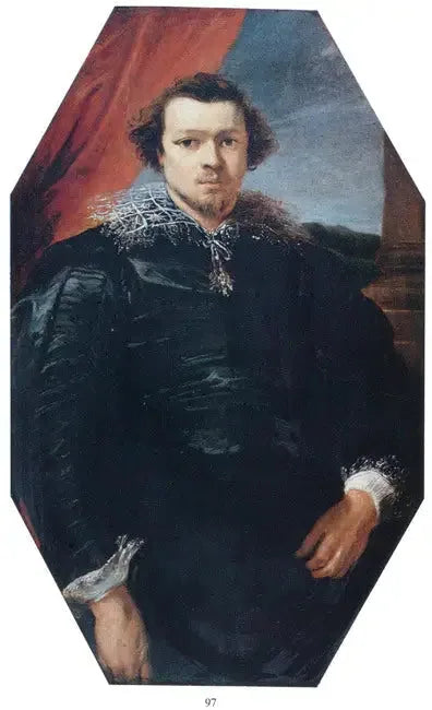 Retrato de un hombre desconocido, anteriormente llamado Jasper de Charles de Nieuwenhove - Antoine van Dyck
