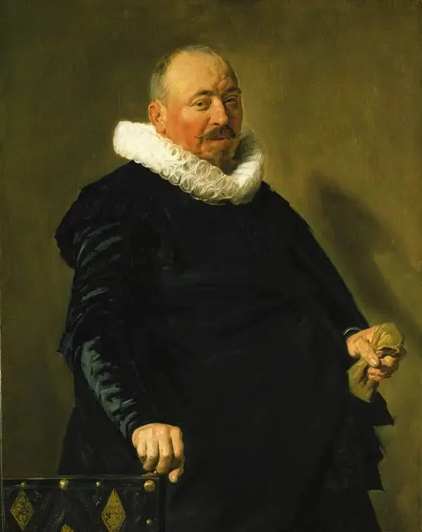 retrato de un hombre desconocido - Frans Hals