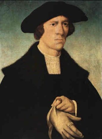 Retrato de un hombre desconocido - Joos van Cleve