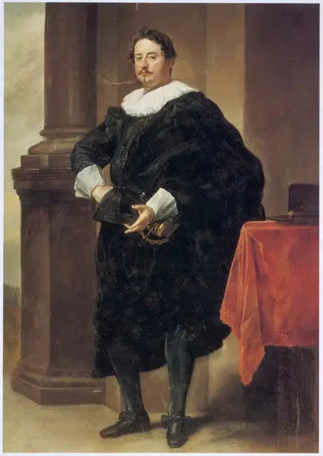Retrato de un hombre desconocido, circa 1626-1632 - Antoine van Dyck