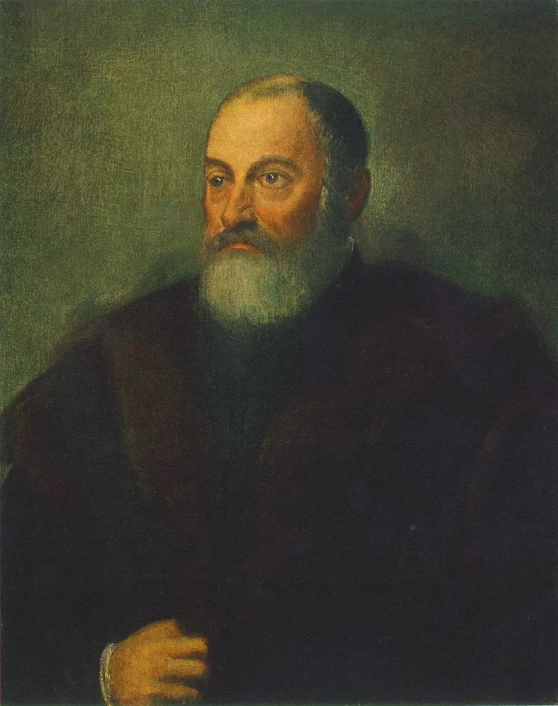 Retrato de un hombre - Jacopo Tintoretto