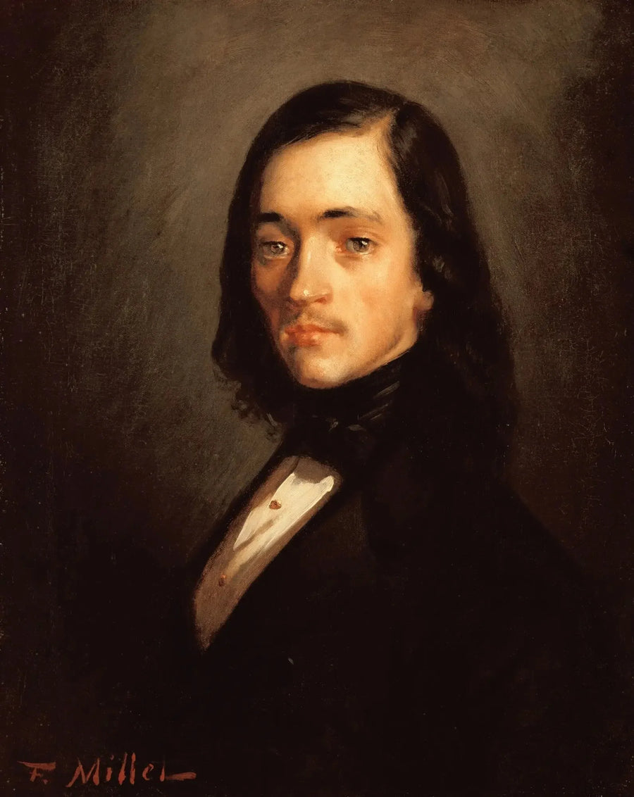 Retrato de un hombre - Jean-François Millet