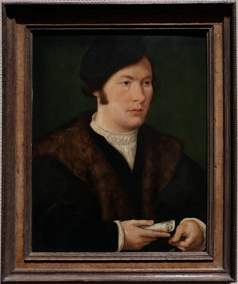 Retrato de un hombre - Joos van Cleve